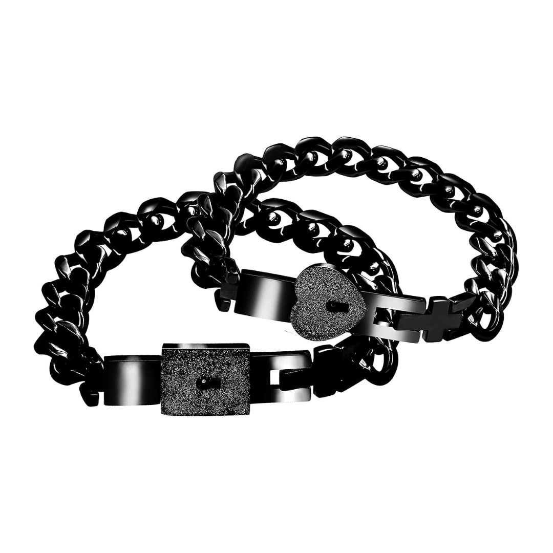 Couples Padlock Bracelet